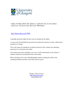 3.3 British India - University of Glasgow