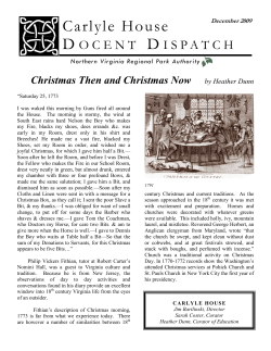 Christmas Then and Christmas Now