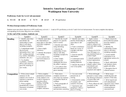 Intensive American Language Center