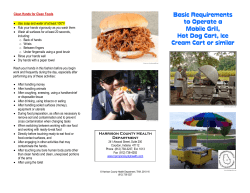 Food Safety at Temporary Events