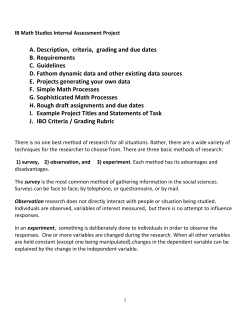 A. Description, criteria, grading and due dates B