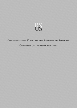 Annual Report for 2011