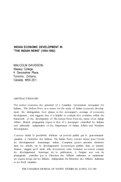 indian economic development in "the indian news" (1954