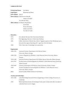 CURRICULUM VITAE Professional Name: Gay