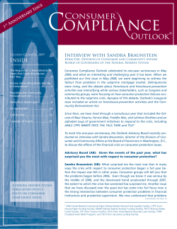 PDF version - Consumer Compliance Outlook