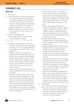 Schindler`s List