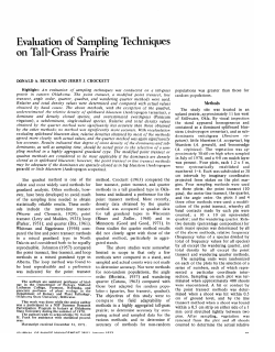 Evaluation of Sampling Techniques on Tall