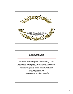Definition - BeMediaLiterate.com