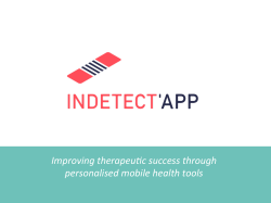 Improving therapeutic success through personalised mobile health