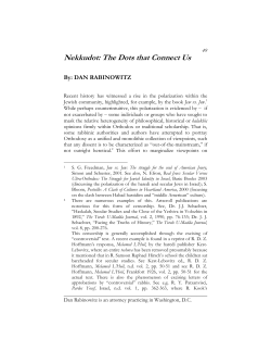 Nekkudot: The Dots that Connect Us