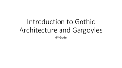 Introduction to Gothic Architecture and Gargoyles