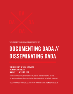 the Dada Guide Booklet