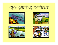 CHARACTERIZATION