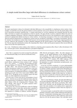 A simple model describes large individual differences in