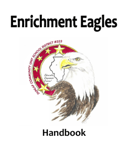 Enrichment Eagles Handbook
