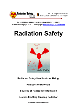 Radiation Safety
