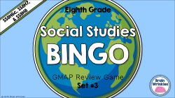 8th SS BINGO Set 3