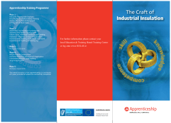 Industrial Insulation - Athlone Training Centre