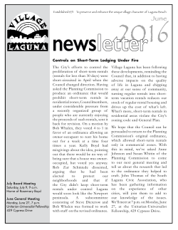 The City`s efforts to control the proliferation of short