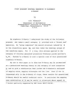 First quadrant spectral sequences in algebraic K