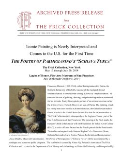 Iconic Painting is Newly Interpreted and Comes to the U.S. for the