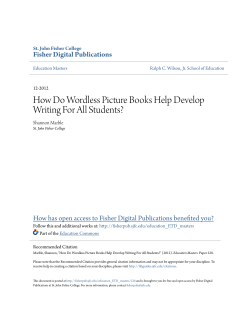 How Do Wordless Picture Books Help Develop Writing For All