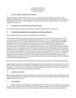 October 11, 2012 Minutes - Converse County School District #2