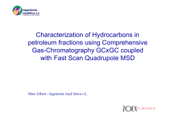 Characterization of Hydrocarbons in petroleum fractions using