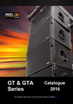 GT 2X8 LA - pro dg systems