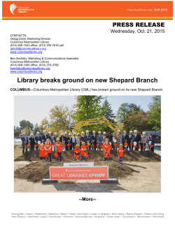Library breaks ground on new Shepard Branch