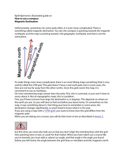 Day night no compass navigation