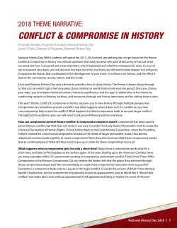 2018 History Fair Theme