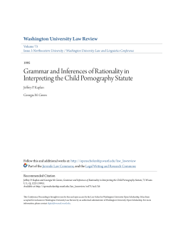 Grammar and Inferences of Rationality in Interpreting the Child