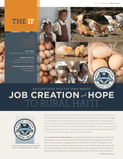 to rural haiti - iF Foundation