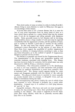 SURRA. THIS short notice of surra is written in order to induce