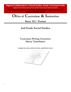 Grade 2 Social Studies