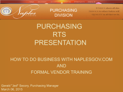 How to do Business with Naples