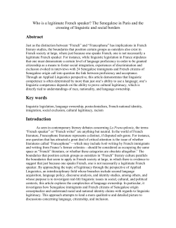 Smith_immigration to paris_revised article