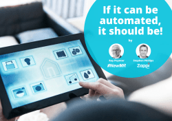 If it can be automated, it should be!