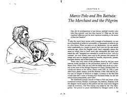 CHAPTER NINE: Marco Polo and Ibn Battuta: The Merchant and the