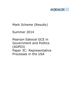 Mark Scheme - Revision World