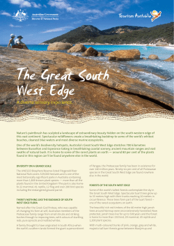 The Great South West Edge