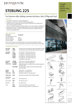 Sterling 225 Data Sheet