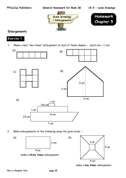 SCALE DRAWING - Rosshall Academy