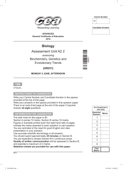 A2 2, Biochemistry, Genetics and Evolutionary Trends