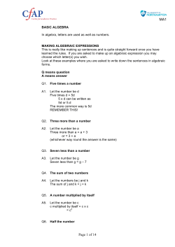 MA1 Page 1 of 14