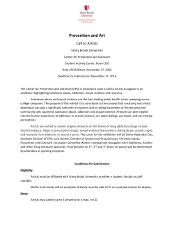 Prevention and Art - Stony Brook Student Affairs