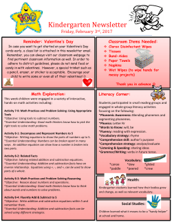 Mrs. Cavanaugh`s Weekly Superhero Newsletter 2-3-17