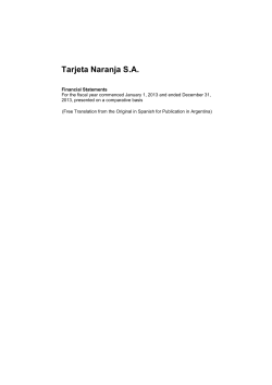 Tarjeta Naranja S.A.