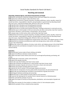 Social Studies and Science TEKS for Book 1